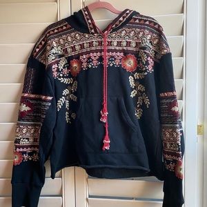 Zara Embroidered Hoodie